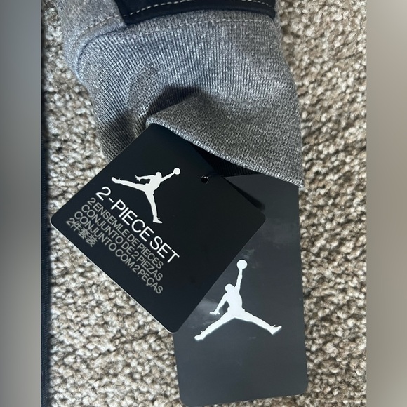 Air Jordan Boys Jumpman Tracksuit Set‎ Carbon Heather  NWT - Picture 3 of 6